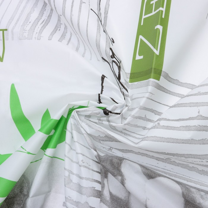 Штора для ванны Доляна &laquo;Дзен&raquo;, 180&times;180 см, EVA