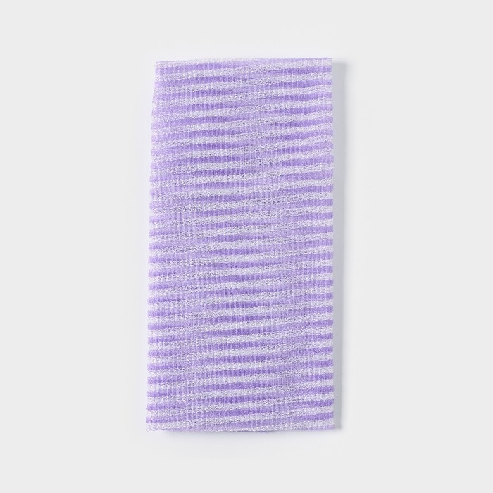 Мочалка для тела Доляна &laquo;Японская&raquo;, 90 см, в полоску, цвет МИКС