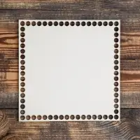 Заготовка для вязания "Квадрат", донышко лхдф белый, 19.5&times;19.5 см, d=9мм