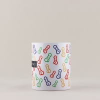 Кружка керамическая &laquo;Перфекционист&raquo;, 320 мл, цвет белый 18+