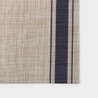 Салфетка сервировочная на стол &laquo;Две полосы&raquo;, 45&times;30 см, цвет синий