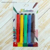 Набор маркеров для украшения десертов, 21&times;12&times;1,5 см, 5 шт, разноцветные