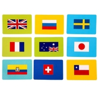 Карточная игра &laquo;Флагомания&raquo;, 54 карточки