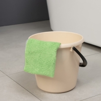 Тряпка для пола Raccoon, 250 г/м&sup2;, 50&times;30 см, микрофибра, с оверлоком, 1 шт, цвет зеленый