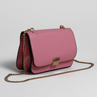 Цепочка для сумки, плоская, алюминиевая, 7 &times; 9,8 мм, 10 &plusmn; 0,5 м, цвет золотой