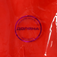 Перчатки хозяйственные Доляна, размер S, длинные манжеты, латексные, цвет красный