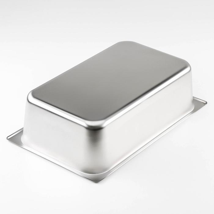 Гастроемкость 1/1 из нержавеющей стали, 150 мм, 53&times;32,5&times;15 см, толщина 0,8 мм