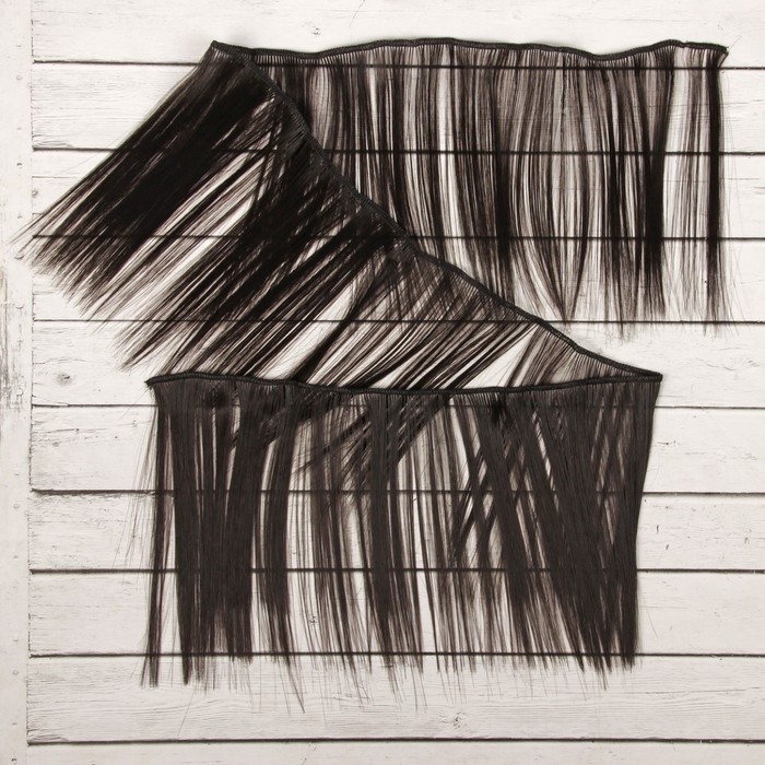 Волосы - тресс для кукол &laquo;Прямые&raquo; длина волос: 15 см, ширина: 100 см, цвет № 4В