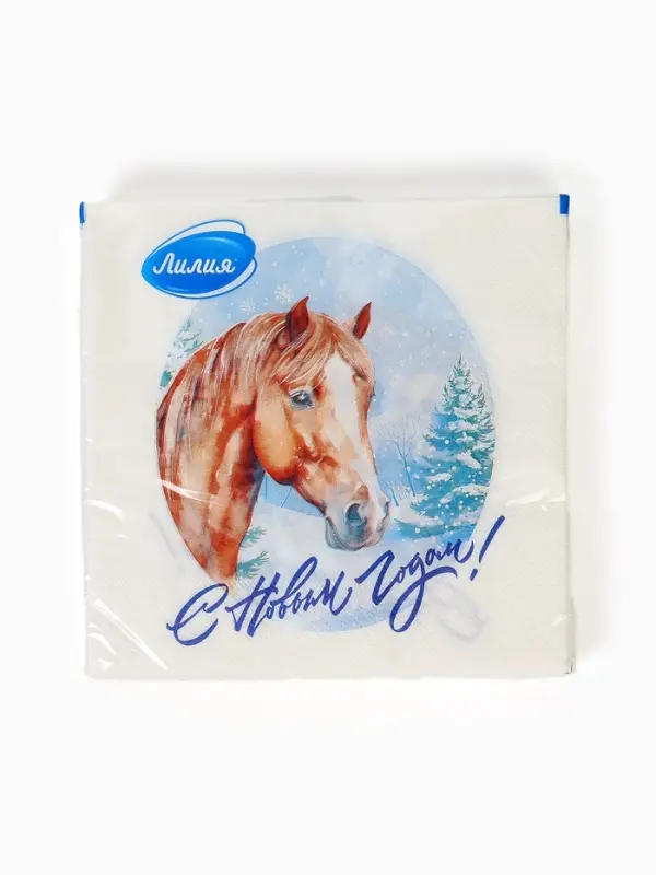 СФ Лилия 33х33 "На удачу" 2сл 20л х 15