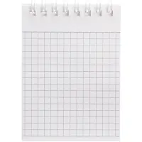 Блокнот 40л А6 клетка Hatber "Забавные корги", на гребне, обл мел карт