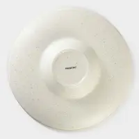 Тарелка фарфоровая для пасты Magistro Poursephona, 280 мл, d=29,4 см, цвет бежевый