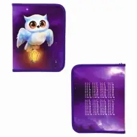 Папка для тетрадей, А5, пластиковая, 18&times;23&times;2.5 см &laquo;Совушка&raquo;