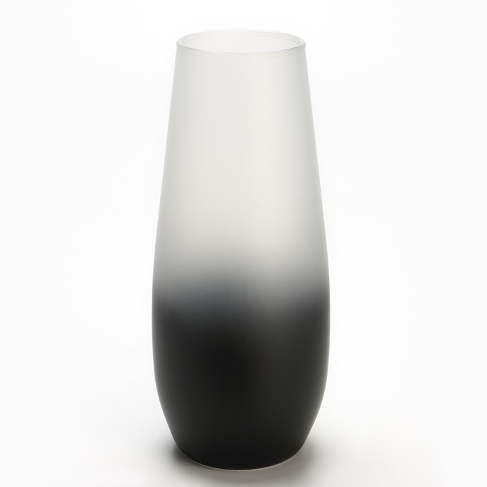 Ваза для цветов &laquo;Градиент&raquo; стеклянная, 26 см, 1,7 л.