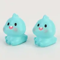 Миниатюра кукольная &laquo;Улыбчивый дракон&raquo;, набор 2 шт., размер 1 шт. &mdash; 2,4 &times; 1,9 см