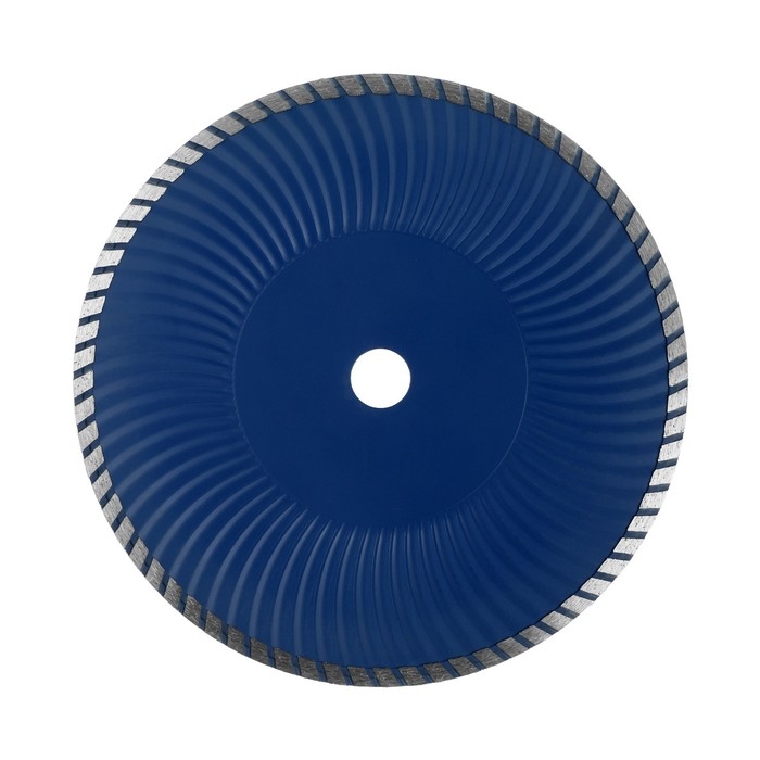 Диск алмазный отрезной ТУНДРА, TURBO Extra, сухой рез, 230&times;22 мм