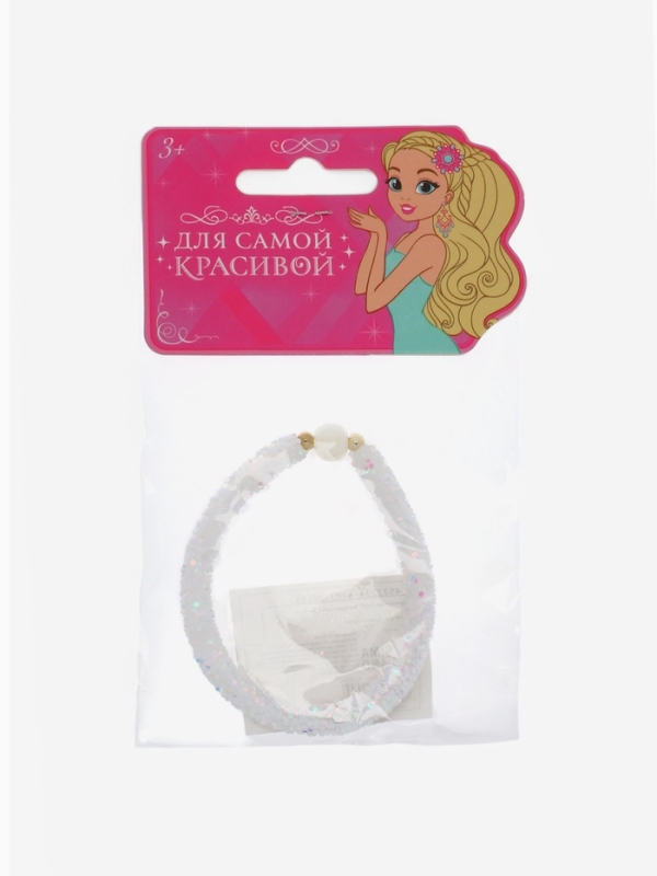 Браслет детский &laquo;Выбражулька&raquo; пайетки, сиренево-розовый