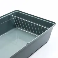 Клетка усиленная для кроликов, 60 х 36 х 40 см, серая