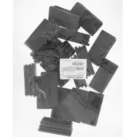 Заглушка для профильной трубы ТУНДРА, 50х25 мм, набор 20 шт