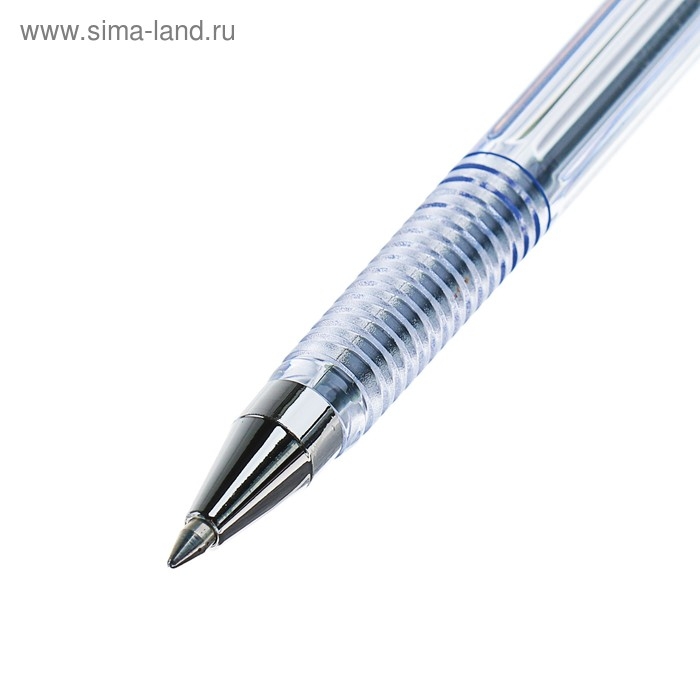 Ручка шариковая MunHwa Option, чернила синие, узел 0.7 мм, штрихкод на каждой ручке