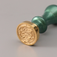 Сургучный набор "Дракон" печать, ручка, сургуч 12,5х10х3,6 см