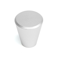 Ручка кнопка ТУНДРА РК019SC, цвет матовый хром, 8 шт