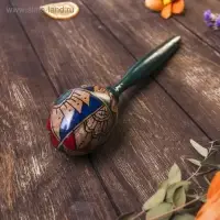 Сувенирный музыкальный инструмент "Маракас" 20х5х5 см МИКС