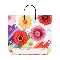 Пакет &laquo;Яркость весны&raquo;, полиэтиленовый с пластиковой ручкой, 37&times;34 см, 90 мкм