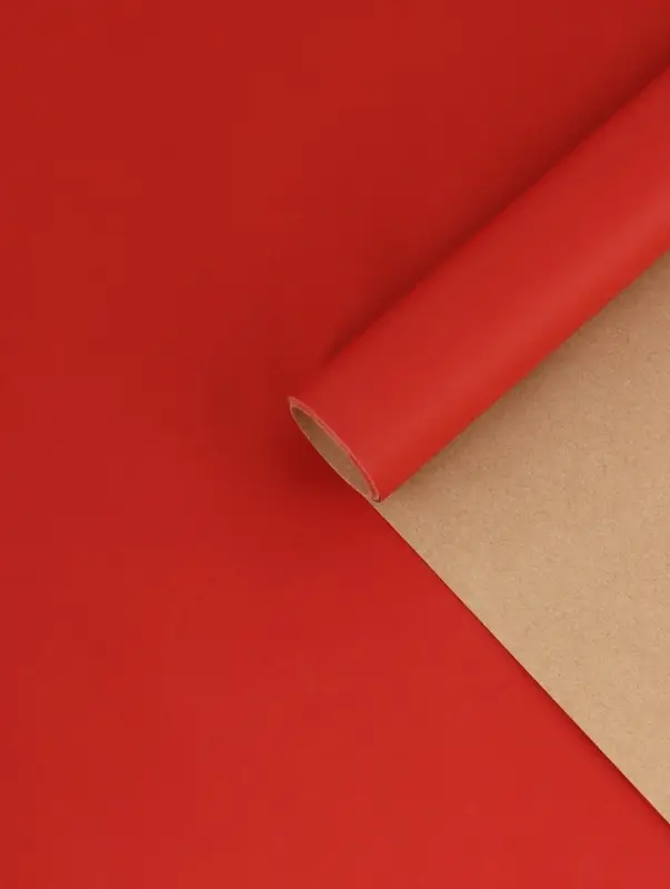 Бумага упаковочная крафт, "МИКС №2", 0,68 х 5&plusmn;5% м, 70 г