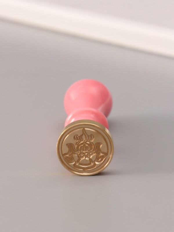 Сургучный набор "Лотос" печать, ручка, сургуч 12,5х10х3,6 см