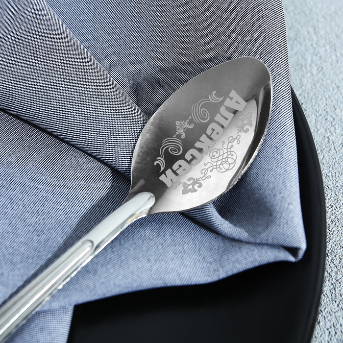 Ложка именная на открытке &laquo;Алексей&raquo;, 3 х 14 см.