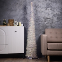 Фигура из мишуры "Волшебная елка" 120х40 см, Т/БЕЛЫЙ