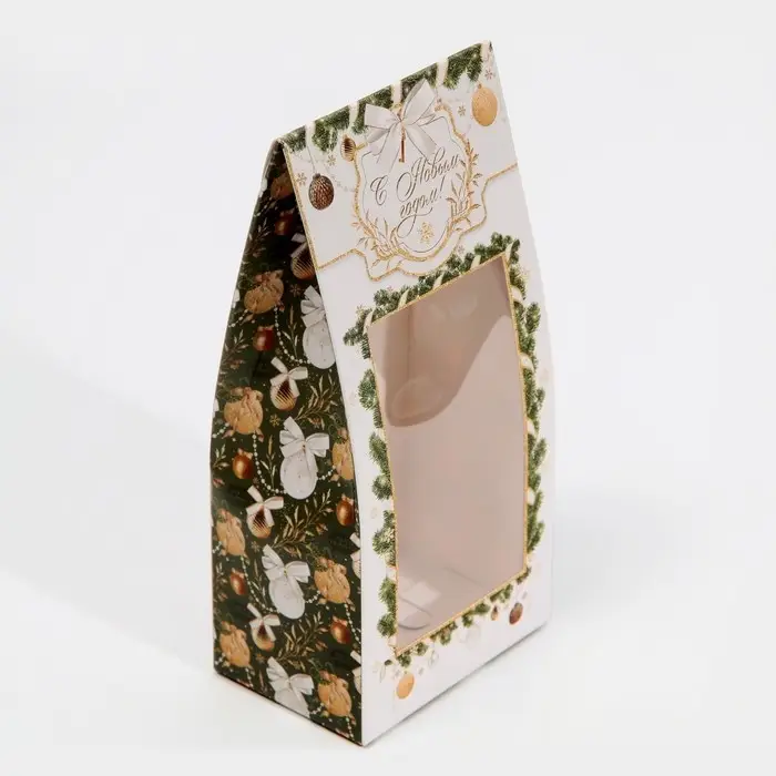 Коробка складная &laquo;Золотой&raquo;, 9 х 19 х 6 см