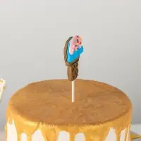 Набор топперов для торта &laquo;Кексики&raquo;, 2 шт., 12.5&times;4 см