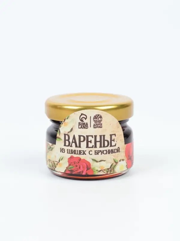 Набор: чай варенье бальзам "8 марта с розами" в пакете