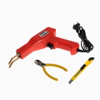 Паяльник для пластика ТУНДРА, 50 Вт, 750 &deg;С, комплект оснастки, кейс