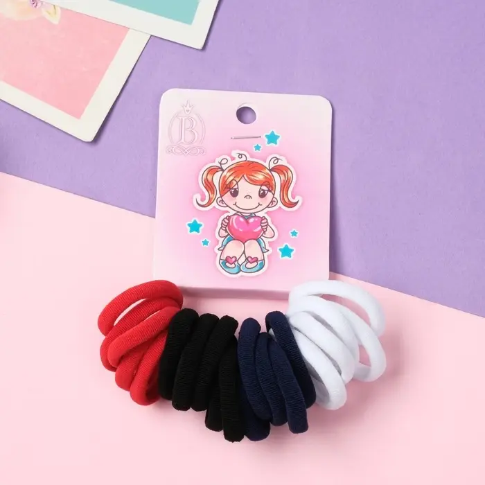 Резинка для волос "Амурные дела" (набор 20 шт) девчуля, 2,5 см