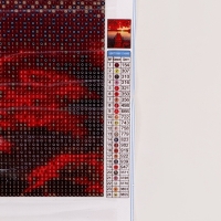 Алмазная мозаика с полным заполнением на холсте &laquo;Закат&raquo;, 40 х 50 см