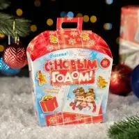 Коробка подарочная складная &laquo;Снежка&raquo; 16&times;9&times;18 см