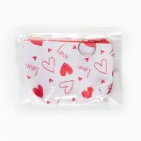 Кошелек жен 13-01-01 Июнь2503, 11*3,5*8,5 см, отд на молнии, белый-красный