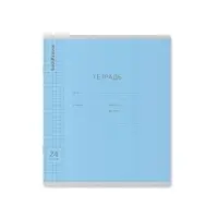 Тетрадь 24 листа в клетку, ErichKrause &laquo;Классика Visio&raquo;, обложка мелованный картон, МИКС