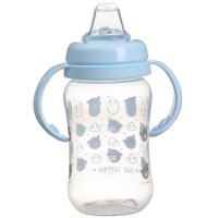 Поильник-непроливайка M&B &laquo;Наш сыночек&raquo;, мягкий носик, от 9 мес., 270 мл.