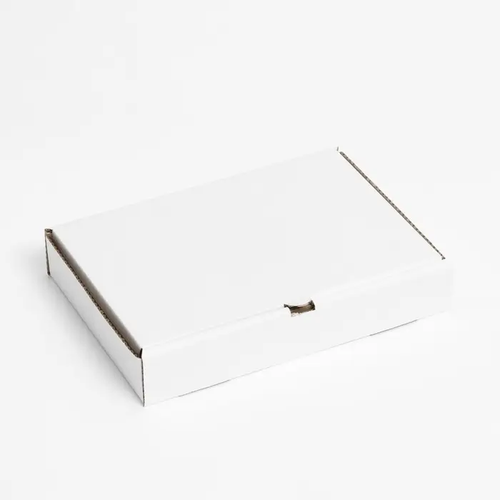 Коробка для пиццы, белая, 30 х 20 х 5 см
