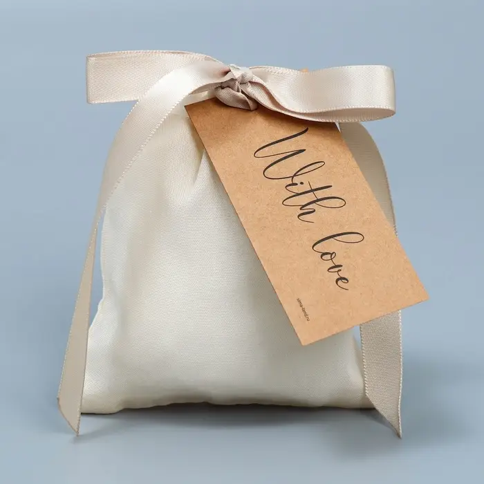 Мешочек подарочный из хлопка &laquo;С любовью&raquo;, 10 х 12 см +/- 1.5 см