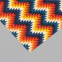 Бумага для скрапбукинга "Зигзаг" плотность 180 гр набор 10 шт 15,5х17 см