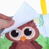 Книжка-шуршалка &laquo;Животные: Кто живёт в лесу?&raquo;