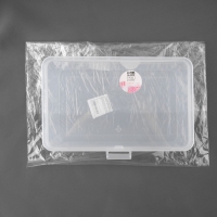 Контейнер для хранения мелочей, 17,5 &times; 10,9 &times; 7,9 см, цвет прозрачный