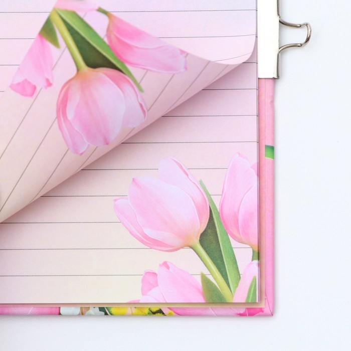 Блокнот на замочке А6, 50 л &laquo;С 8 МАРТА&raquo;