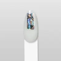 Наклейки для ногтей &laquo;Битое стекло&raquo;, фольгированные, разноцветные