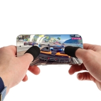 Напальчники для игр на смартфоне Hoco GM4, с защитой от пота, 10 шт., черные