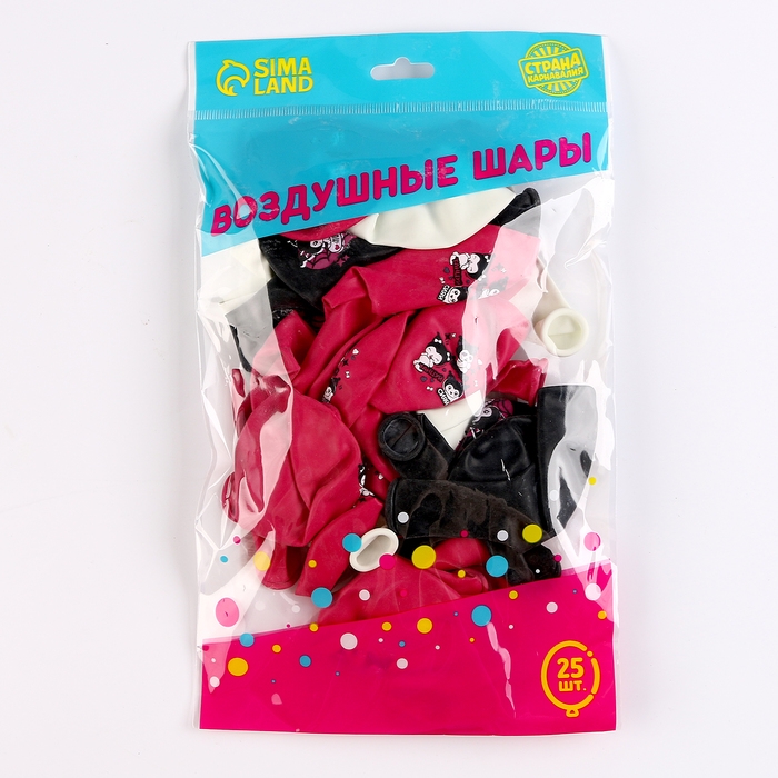 Воздушный шар латексный 12" &laquo;Пожелания милашке&raquo;, 25 шт.